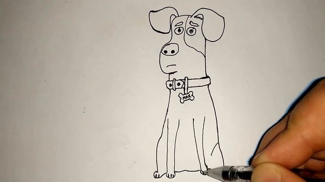 Как Нарисовать Собаку Макса (Тайная жизнь домашних животных) / How To Draw Max From The Secret Life смотреть онлайн