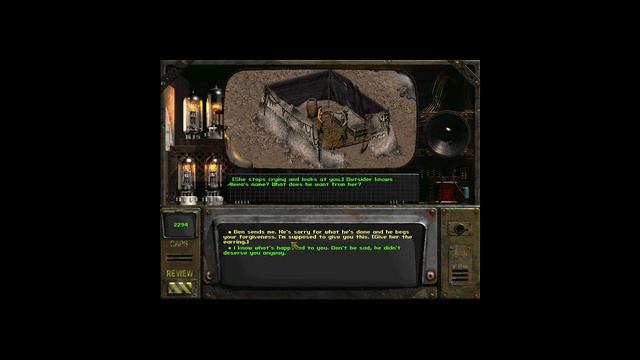 A tribal camp inside the city - Let's Play Fallout 1.5: Resurrection #15 смотреть онлайн