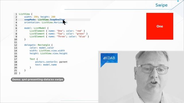 Introduction to Qt / QML (Part 34) - Implementing Swipe смотреть онлайн