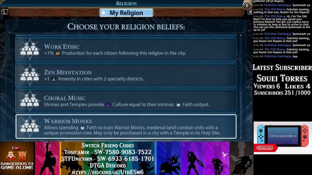 Triforce Trials - Civilization VI Local Wireless Multiplayer смотреть онлайн