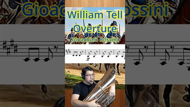 Вильгельм Телл - Увертюра, Allegro Vivace, Джоакино Россини _ Туба смотреть онлайн