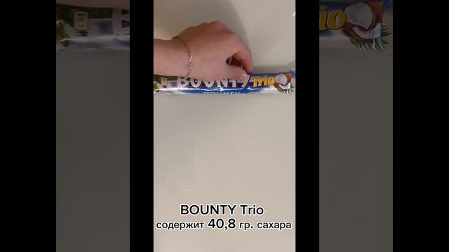 Вы когда-нибудь задумывались сколько сахара находится в любимых шоколадных батончиках?