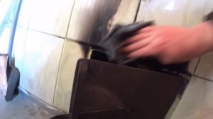 Как отмыть сажу быстро и просто с банной печи.