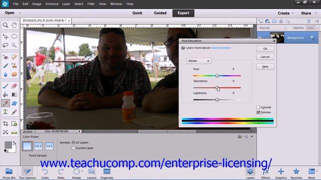 Adobe Photoshop Elements 12 Tutorial Lighting Color Contrast & Clarity Employee Group Training 14.7 смотреть онлайн