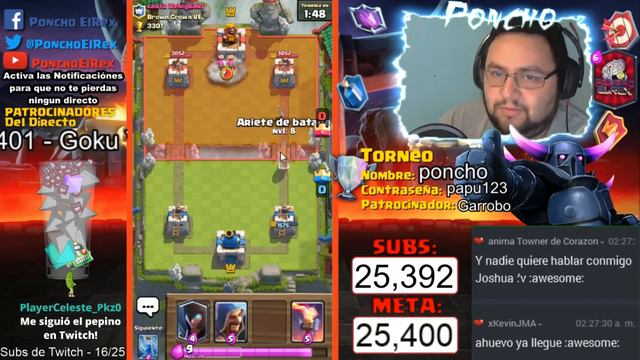 Partida tras partida sin parar - Clash Royale - Multi Torneos, Cofres y Mas - En Español смотреть онлайн