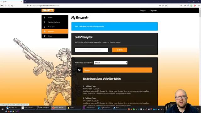 10 Golden Keys Borderlands 1 Shift Codes - All Platforms - Expires November 30, 2020 смотреть онлайн