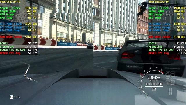 *Vega7 Vs Vega8 Battle*. Grid Autosport (2014) 1080p High