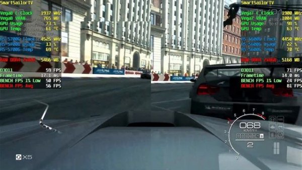 *Vega7 vs Vega8 Battle*. Grid Autosport (2014) 1080p High