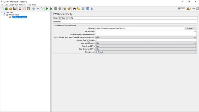 JMeter CSV Data Set Config - JMeter Tutorial (Part 9) смотреть онлайн