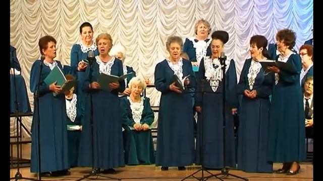 Отчётный концерт Хора Ветеранов 2015г., ДК "Фархад" НГМК, г.Навои, Республика Узбекистан смотреть онлайн