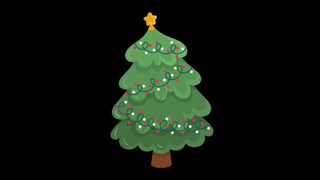 Christmas tree green screen animation смотреть онлайн