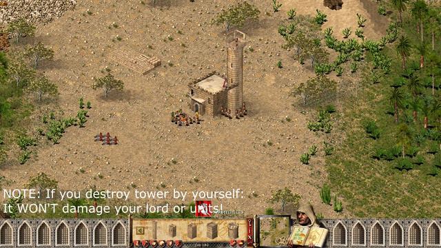 How to destroy / kill YOUR OWN LORD? - Stronghold Crusader HD (Ultra HD 4K 2160P) смотреть онлайн