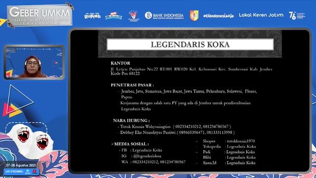 Virtual Bussiness Matching | GEBER UMKM Day 2 Sesi 3 смотреть онлайн