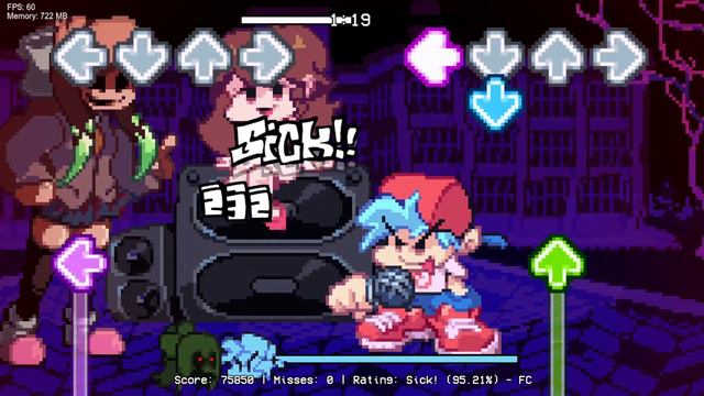 Friday Night Funkin' Vs. Monika.EXE V2 - Undeletable (You Can't Run Cover) смотреть онлайн