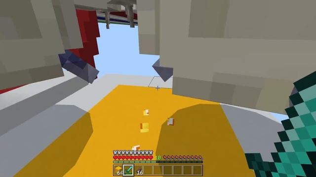 Playing a LUCKY BLOCK RACE in Minecraft! смотреть онлайн