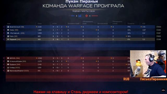 ПИРАНИЙ БОМБИТ, РОСТОВСКИИИ! НЕ ПРОХОДИТ ДАМАГ, ВСЕГДА В БАШКУ ПОПАДАЮТ, БОЖЕМОЙ смотреть онлайн