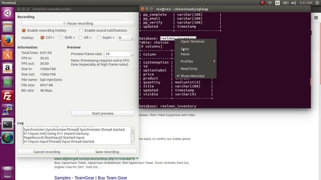 Sqli Injections Ubuntu Linux смотреть онлайн