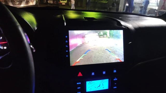 Две камеры Incar - сзади и спереди! Магнитола Optimum Incar DTA4-2408 смотреть онлайн