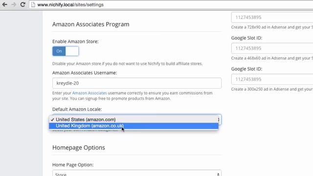 Amazon Affiliate Program - Nichify Amazon Store Builder
