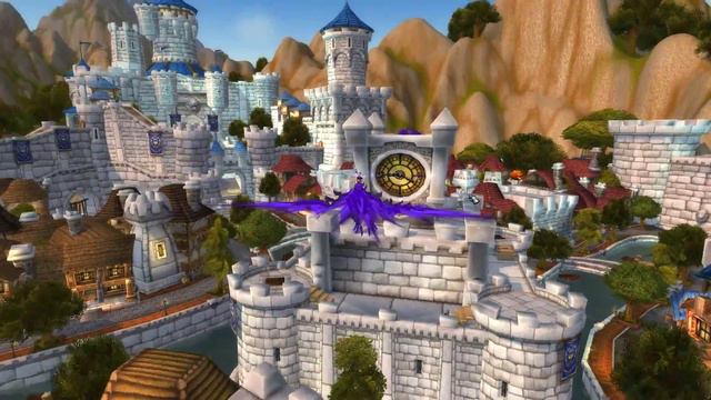 World Of Warcraft Stormwind Geforce GTX 1080 i7 6700k смотреть онлайн