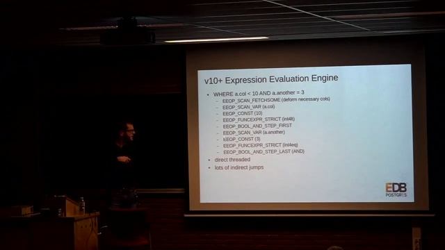 JITing PostgreSQL using LLVM смотреть онлайн