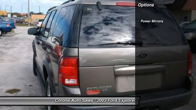 2003 Ford Explorer XLT 4.0L Sport Auburndale FL 33823 смотреть онлайн