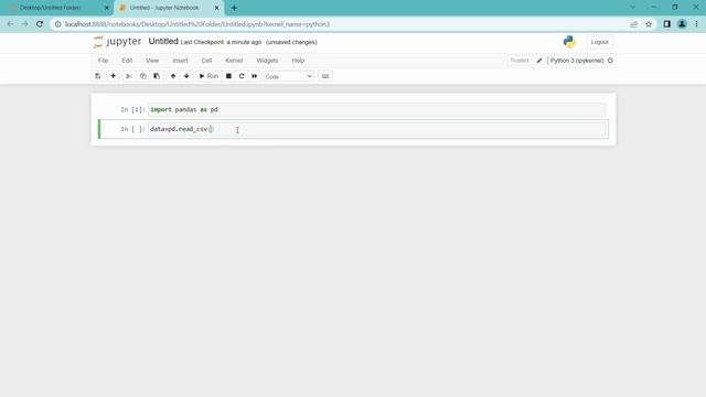How to Import a CSV File in Jupyter Notebook смотреть онлайн