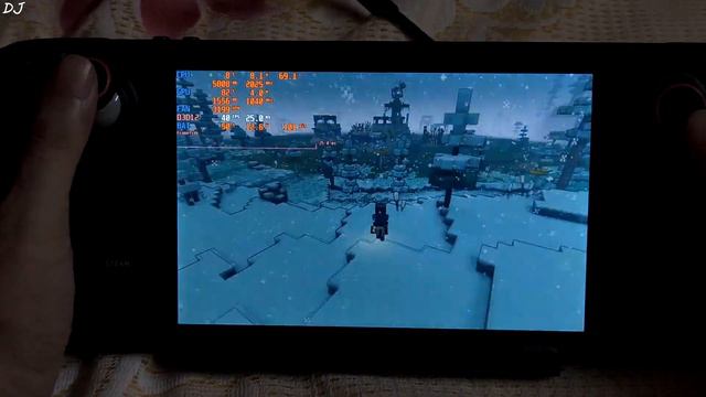 Steam Deck Minecraft Legends Windows 11 DX12 Gameplay PC Gamepass Version Single Player Multi Playe смотреть онлайн