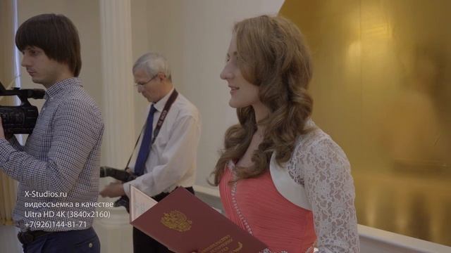 Солнцевский Загс, видеосъемка свадьбы в Москве в 4к в Солнцево смотреть онлайн