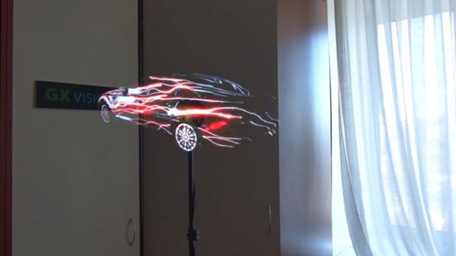 3D голограмма автомобиля в воздухе! смотреть онлайн