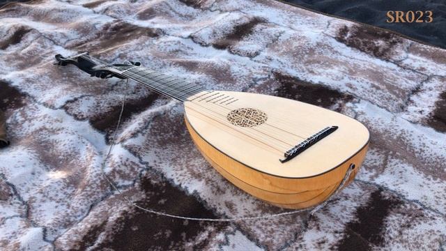 SR023: Baroque Lute Barocklaute 巴洛克琵琶 Luth Baroque Барочная лютня バロックリュート Laúd Barroco  عود البارو