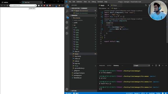 Make a Meme Generator in React смотреть онлайн