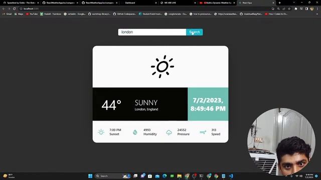 ?Build a Dynamic Weather App with React and API Integration [UPDATED] смотреть онлайн