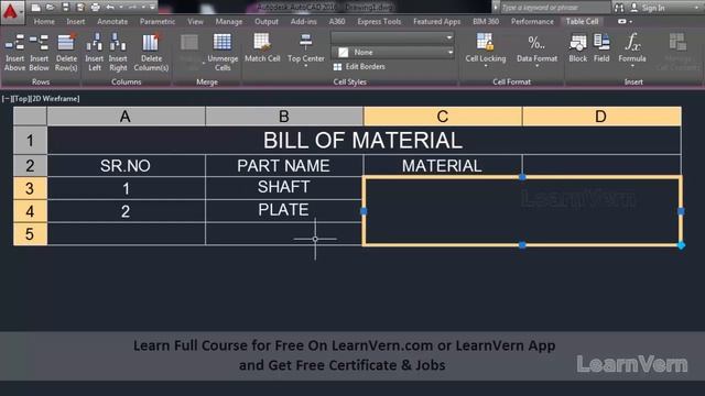 How to Import a Table From Excel to AutoCAD | Edit Table in AutoCAD | Full Video in Hindi смотреть онлайн