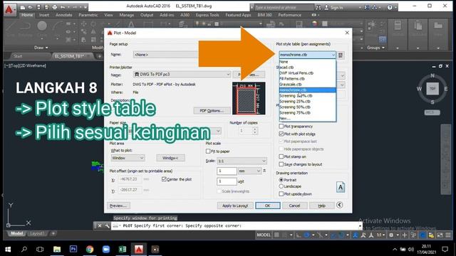 CARA SIMPAN FILE AUTOCAD KE FORMAT PDF смотреть онлайн