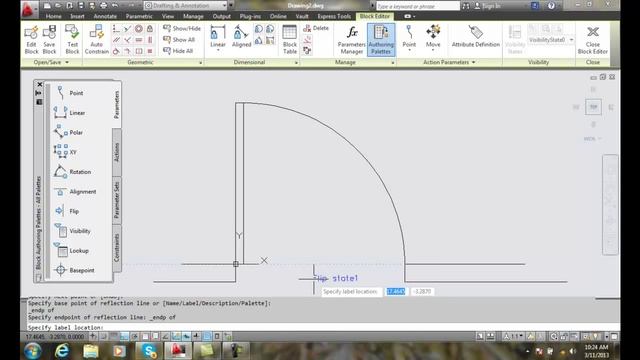 AutoCAD II 26-24 Flip Parameters смотреть онлайн