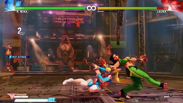 Street Fighter V Story Mode R. Mika (English audio) смотреть онлайн