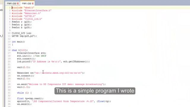 RS Components: Application of mbed: Internet of Things (IOT) смотреть онлайн