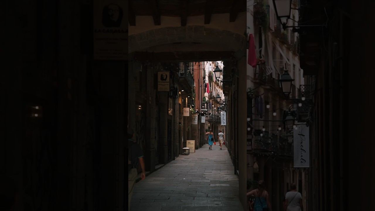 Как видит Барселону моя камера #видеосъемка #режиссер #shorts