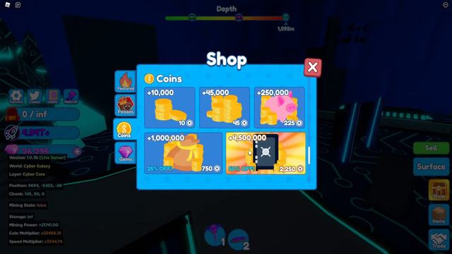 КАКИЕ ГЕЙМПАССЫ ТЫ ДОЛЖЕН КУПИТЬ В MINING SIMULATOR 2 В РОБЛОКС? ROBLOX смотреть онлайн