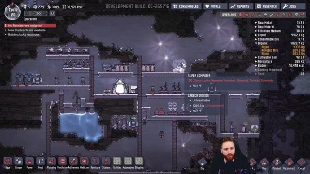 Growing Bristle Blossoms - Hutts Plays Oxygen Not Included [Episode 6] смотреть онлайн