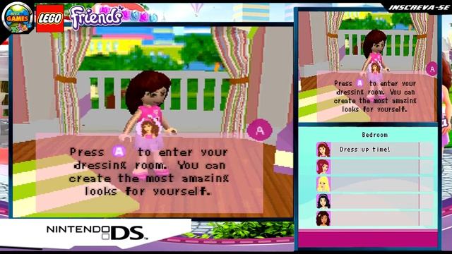 LEGO: Friends Disney Nintendo DS Gameplay 1 смотреть онлайн