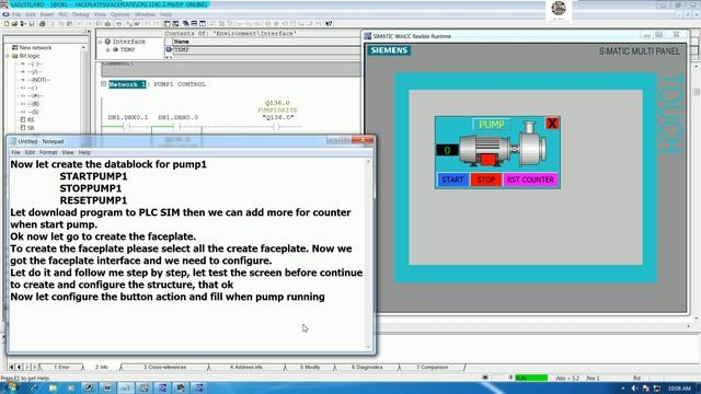 WinCC flexible 2008 SP3 how to create faceplates смотреть онлайн