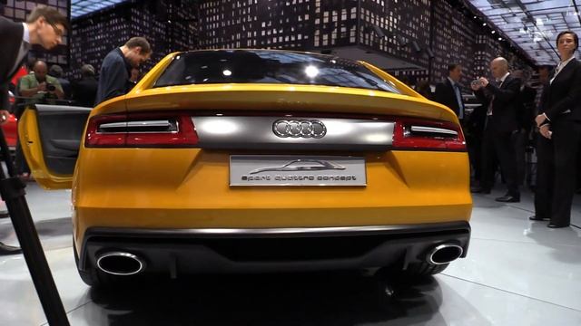 First Look: Audi Sport quattro Concept - IAA 2013 смотреть онлайн