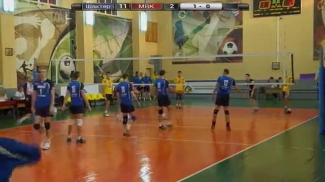 Волейбол. Шахтер-МВК. Ответный матч (11.11.15) смотреть онлайн