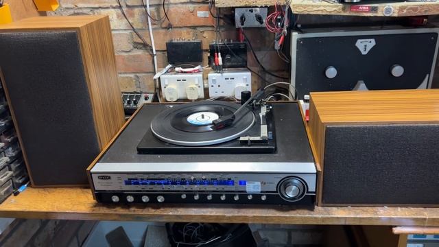 GEC Soundeck A4021H Stereo Vintage Record Player/Radio + Speakers -Fully Working смотреть онлайн