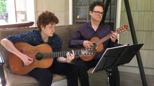 Luna Mezzo Mare (Lazy Mary) - The Trotta Guitar Duo смотреть онлайн