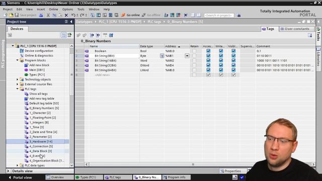 Data Types and How to know what you need! (TIA Portal) смотреть онлайн