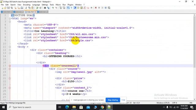 Class 6 - LEDP | Batch-563 Web Design & Development | css, bootstrap смотреть онлайн