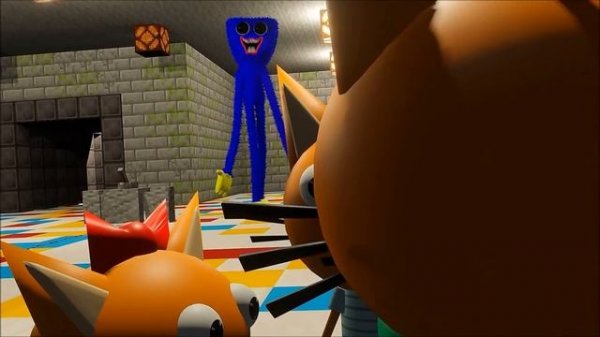 ТРИ КОШАКА — ЗАБРОШЕННАЯ ФАБРИКА (3D-пародия на Poppy Playtime)